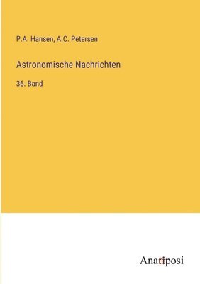 bokomslag Astronomische Nachrichten