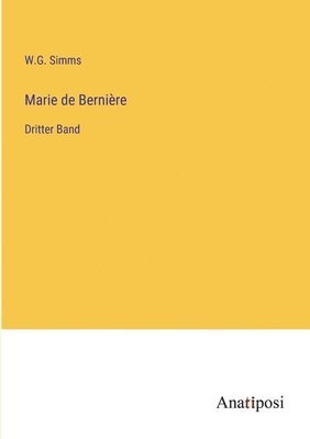 bokomslag Marie de Bernire