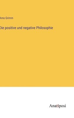 bokomslag Die positive und negative Philosophie