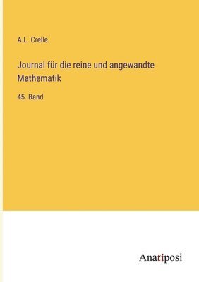 bokomslag Journal für die reine und angewandte Mathematik
