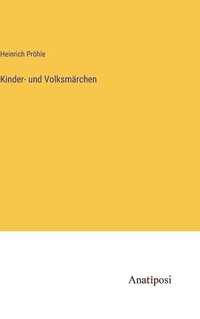 bokomslag Kinder- und Volksmrchen