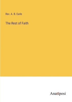 bokomslag Rest of Faith