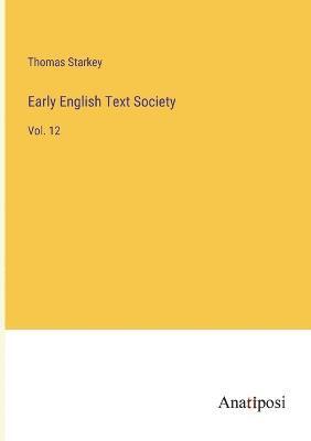 Early English Text Society 1