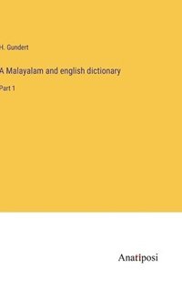 bokomslag Malayalam and english dictionary