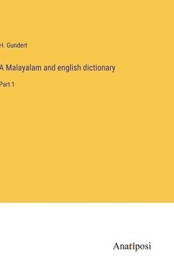 bokomslag Malayalam and english dictionary