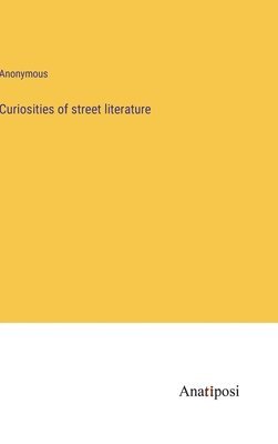 bokomslag Curiosities of street literature