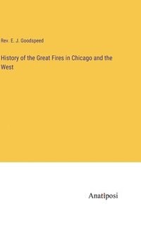 bokomslag History of the Great Fires in Chicago and the West