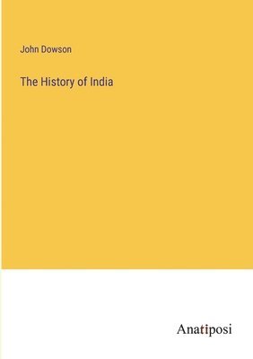 bokomslag History of India
