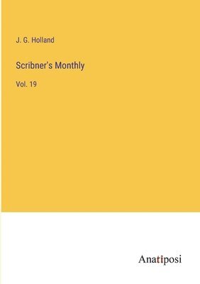 bokomslag Scribner's Monthly