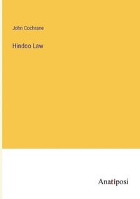 bokomslag Hindoo Law
