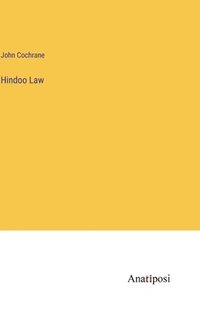 bokomslag Hindoo Law