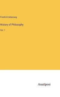 bokomslag History of Philosophy