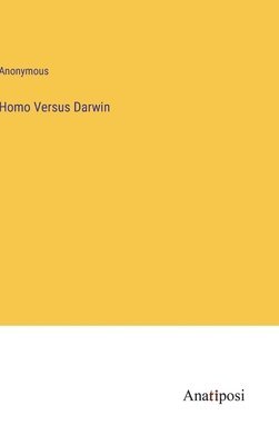 bokomslag Homo Versus Darwin