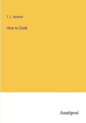 How to Cook 1