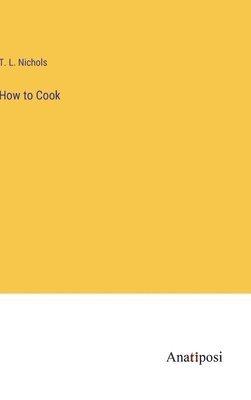 How to Cook 1