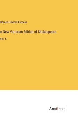 New Variorum Edition of Shakespeare