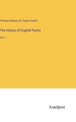 The History of English Poetry 1