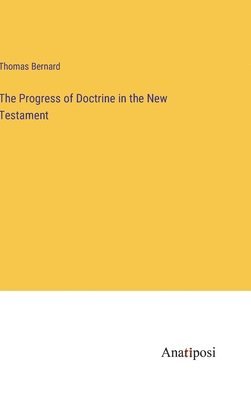 bokomslag The Progress of Doctrine in the New Testament