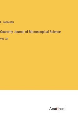 bokomslag Quarterly Journal of Microscopical Science