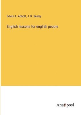English lessons for english people 1