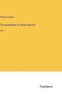 The principles of divine service 1