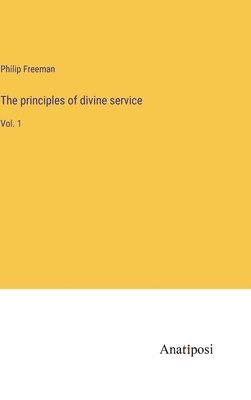 principles of divine service