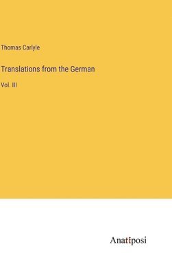 Translations from the German