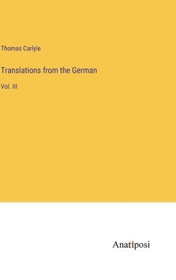 Translations from the German 1