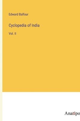 Cyclopedia of India 1