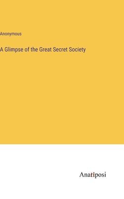 A Glimpse of the Great Secret Society 1