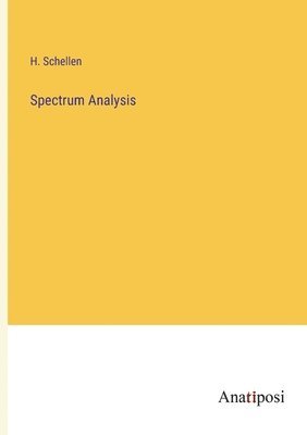 bokomslag Spectrum Analysis