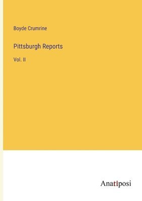 bokomslag Pittsburgh Reports