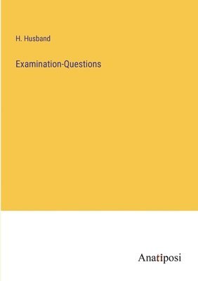 bokomslag Examination-Questions