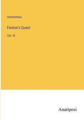 bokomslag Fenton's Quest