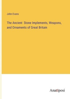 bokomslag The Ancient Stone Implements, Weapons, and Ornaments of Great Britain