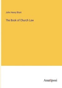 bokomslag Book of Church Law
