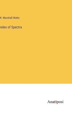 Index of Spectra 1