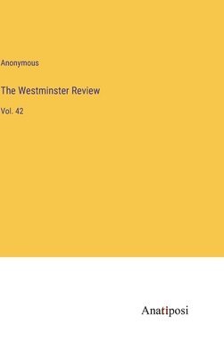 bokomslag The Westminster Review