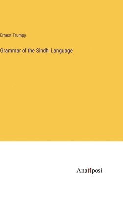 Grammar of the Sindhi Language 1