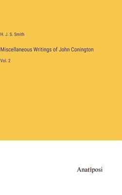 bokomslag Miscellaneous Writings of John Conington