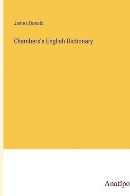 Chambers's English Dictionary 1