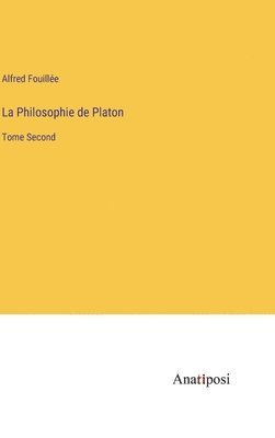 bokomslag Philosophie de Platon