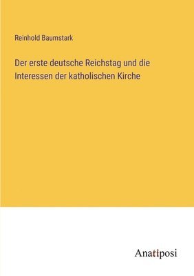 Reinhold Baumstark - erste deutsche Reichstag und die Interessen der katholischen Kirche, Häftad