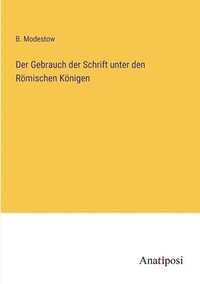 bokomslag Gebrauch der Schrift unter den Römischen Königen