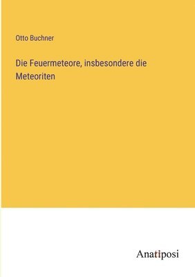 bokomslag Die Feuermeteore, insbesondere die Meteoriten