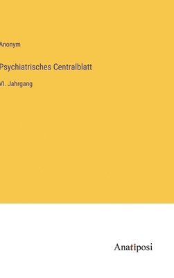 bokomslag Psychiatrisches Centralblatt