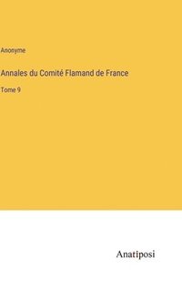 bokomslag Annales du Comité Flamand de France