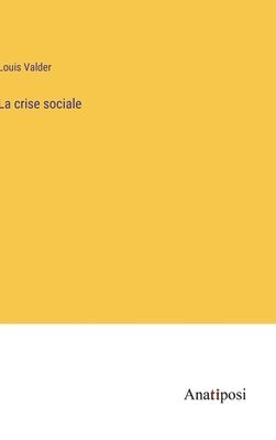 bokomslag crise sociale