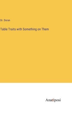 Table Traits with Something on Them 1