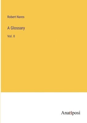 Robert Nares - Glossary, Häftad
